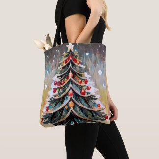 kerstboomCanvas tas