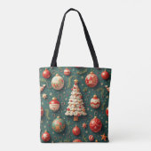 kerstboomCanvas tas (Achterkant)
