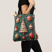 kerstboomCanvas tas (Dichtbij)