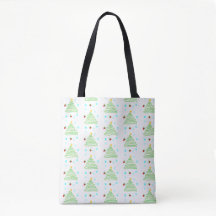 kerstboomcanvas tas