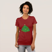 kerstboomCartoon T-shirt (Voorkant volledig)