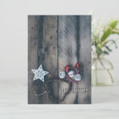 Kerstboomdecoraties Feestdagenkaart (Staand voorkant)