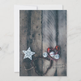 Kerstboomdecoraties Feestdagenkaart