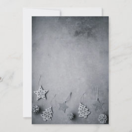 Kerstboomdecoraties Feestdagenkaart