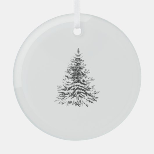 KERSTBOOMDECORATIES KUNST EN DESIGN GLAS ORNAMENT (Voorkant)