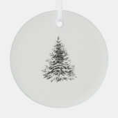 KERSTBOOMDECORATIES KUNST EN DESIGN GLAS ORNAMENT (Achterkant)