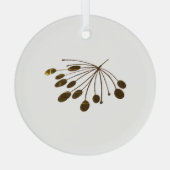 KERSTBOOMDECORATIES KUNST EN DESIGN GLAS ORNAMENT (Achterkant)