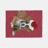 kerstboomdeken fleece deken (Voorkant (Horizontaal))
