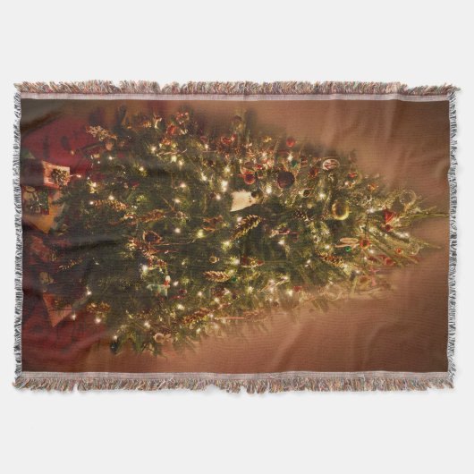 kerstboomdriemanje deken (Voorkant)