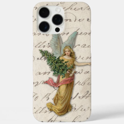 kerstboomengel Antiek Victoriaans papier schroot Case-Mate iPhone Case (Achterkant)