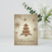 kerstboomfeestdag Briefkaart (Staand voorkant)