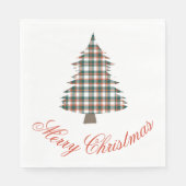 Kerstboomfeestdag in Roestland Servet (Voorkant)