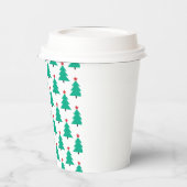 kerstboomfeestdag papieren bekers (Links)