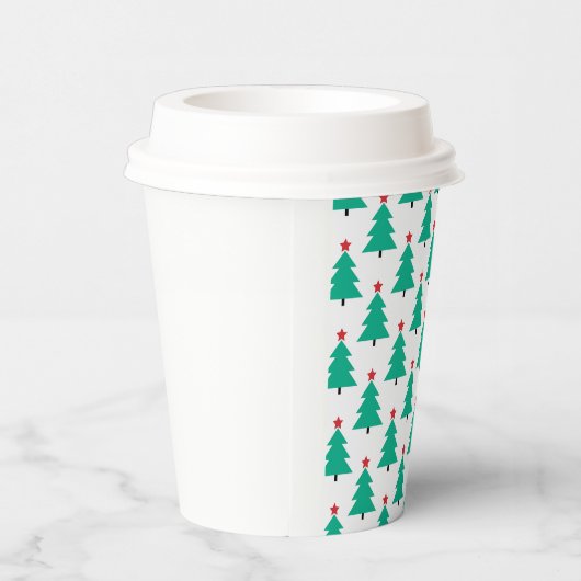 kerstboomfeestdag papieren bekers (Rechts)