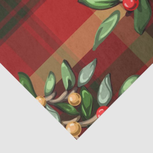 kerstboomfeestdag | Weefselpapier Tissuepapier (Detail)