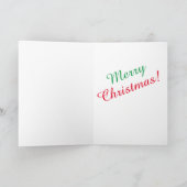 kerstboomfeestkaart feestdagen kaart (Binnen)