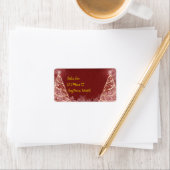 kerstboomfeestlabel etiket (Insitu)