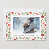 kerstboomfotofeestkaart feestdagenkaart (Voorkant)