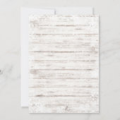 kerstboomgaard Boerderij-feestdag Kaart (Achterkant)