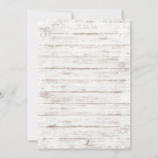 kerstboomgaard Boerderij-feestdag Kaart (Achterkant)