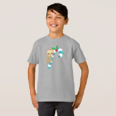 kerstboomgaard, luisgaard, snoepriet, mistletoe t-shirt (Voorkant volledig)