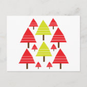 kerstboomgaarden - Groeten Briefkaart (Voorkant)