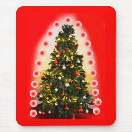 Kerstboomgeesten Muismat (Voorkant)
