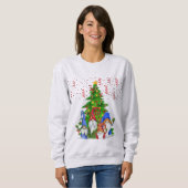kerstboomgnomen Sweatshirt (Voorkant volledig)