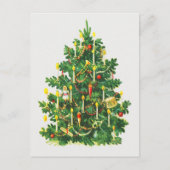  kerstboomgroeten briefkaart (Voorkant)