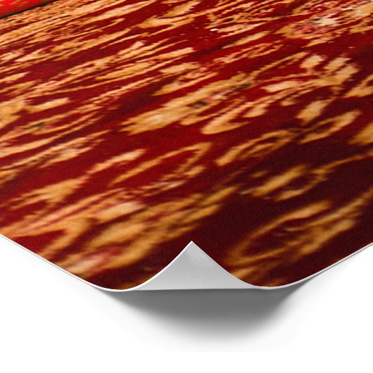 kerstboomhaard, kerstboom; poster (Hoek)