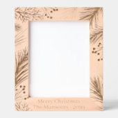 kerstboomhout gegraveerde lijstjes (Voorkant)