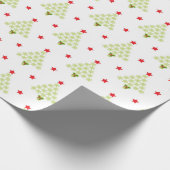 kerstboominpakpapier cadeaupapier (Hoek)