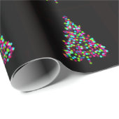 kerstboomjuwelen cadeaupapier (Rol Hoek)