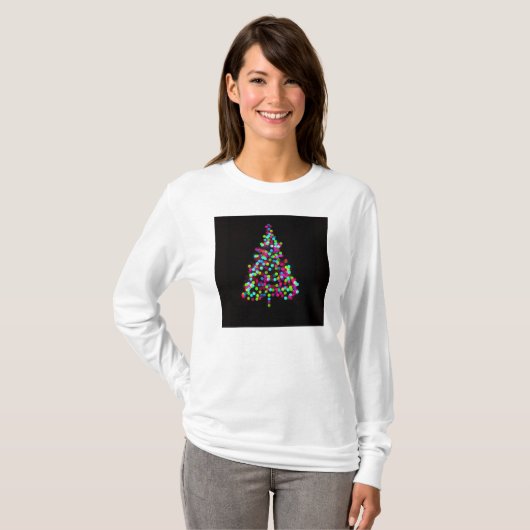 kerstboomjuwelen t-shirt (Voorkant volledig)