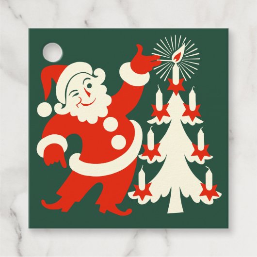 kerstboomkaarsen CC1249 Bedankjes Labels (Voorkant)