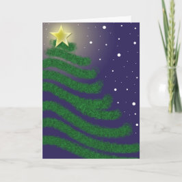 kerstboomkaart - Aanpassen Feestdagen Kaart