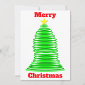 kerstboomkaart kaart (Voorkant)