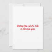 kerstboomkaart kaart (Achterkant)