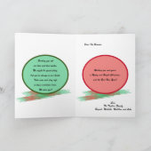 kerstboomkaart kaart (Binnen)