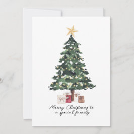kerstboomkaart kaart