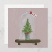 kerstboomkaart kaart (Voorkant / Achterkant)