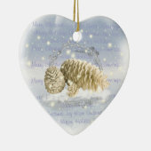 kerstboomkaneelschilderij keramisch ornament (Rechts)