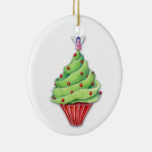kerstboomkantelaar keramisch ornament (Rechts)