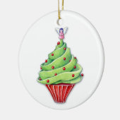 kerstboomkantelaar keramisch ornament (Links)