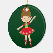 kerstboomkanteling keramisch ornament (Links)