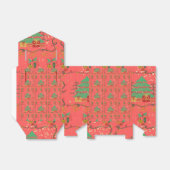 kerstboomkast bedankdoosjes (Uitgevouwen)