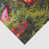 kerstboomkat tissuepapier (Detail)