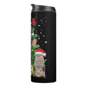 kerstboomkatten - kattekersttrui thermosbeker (Geroteerd rechts)