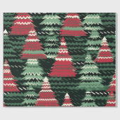 kerstboomkavel cadeaupapier (Vlak)