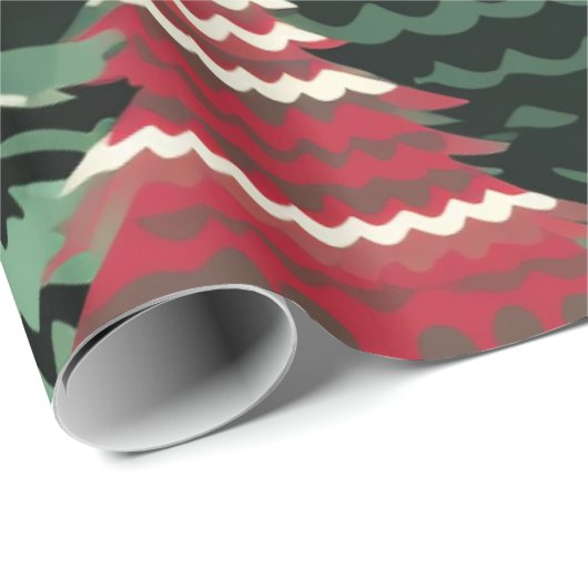 kerstboomkavel cadeaupapier (Rol Hoek)